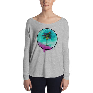 Palma Drip Women's Long Sleeve Tee