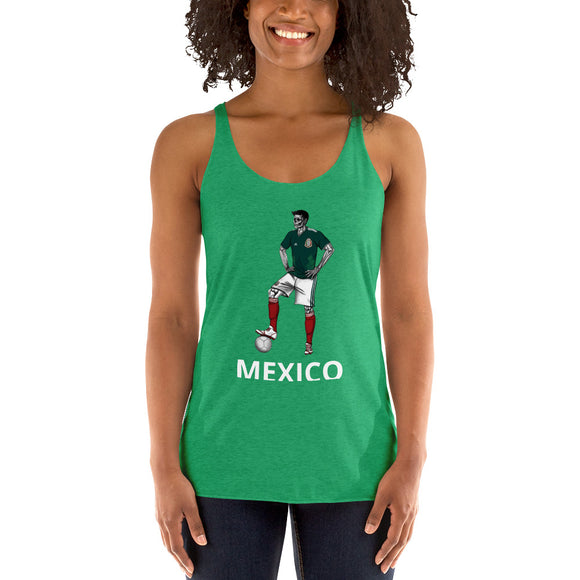 El Futbolista Mexico Women's Racerback Tank