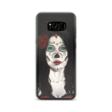 Catrina Dia de los Muertos (Day of the Dead) Samsung S8+ case by Pilar Grother