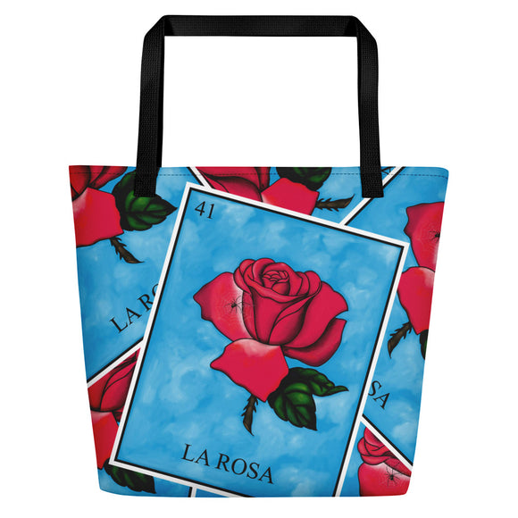 La Rosa Loteria Beach Bag