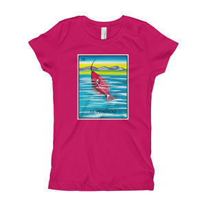 El Pescado Loteria Girl's T-Shirt