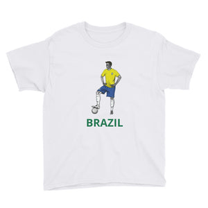 El Futbolista Brazil Plain Boy's T-Shirt