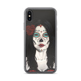 Catrina Dia de los Muertos (Day of the Dead) iphone X by Pilar Grother