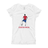 El Futbolista Costa Rica Girl's T-Shirt