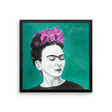 Frida Sola Framed photo paper poster