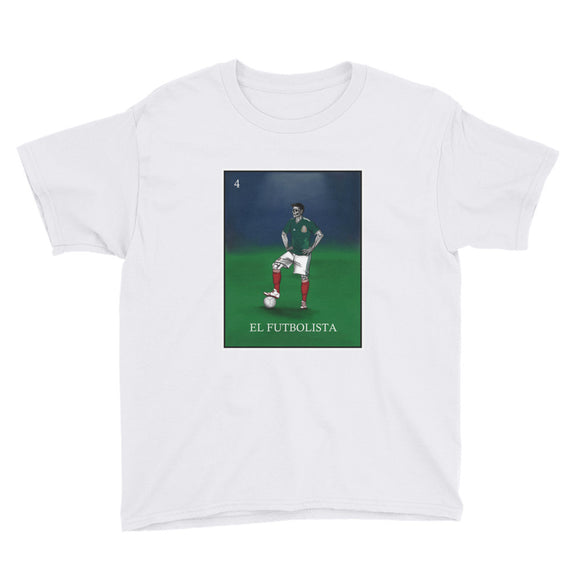 El Futbolista Loteria Mexico Boy's T-Shirt
