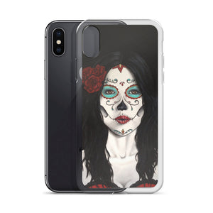 Catrina Dia de los Muertos (Day of the Dead) iphone by Pilar Grother