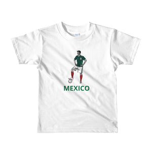 El Futbolista Mexico Plain kids 2-6 yrs t-shirt