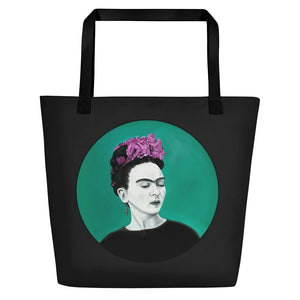 Frida Circle Beach Bag