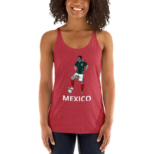 El Futbolista Mexico Women's Racerback Tank