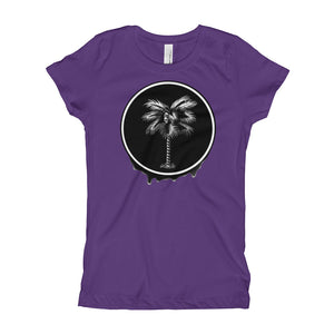 Palma Drip B&W Girl's T-Shirt