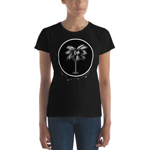 Palma Drip B&W Women's t-shirt