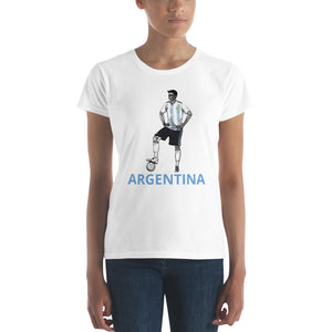 El Futbolista Argentina Plain Women's t-shirt