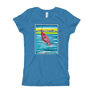 El Pescado Loteria Girl's T-Shirt