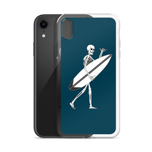 El Surfista Skeleton Shaka iPhone Case