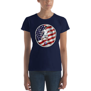 La Futbolista Circle US Women's t-shirt