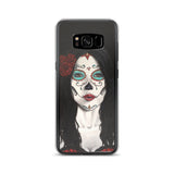 Catrina Dia de los Muertos (Day of the Dead) Samsung S8 case by Pilar Grother