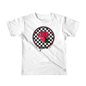 Rosa Dripping Checker Board kids 2-6 yrs t-shirt