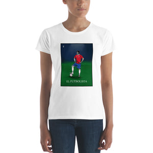 El Futbolista Loteria Costa Rica Women's t-shirt