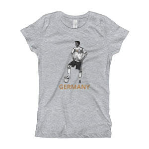 El Futbolista Germany Plain Girl's T-Shirt