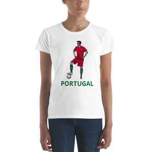 El Futbolista Portugal Plain Women's t-shirt