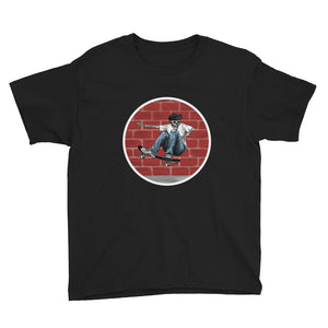 El Skater round boy's T-Shirt