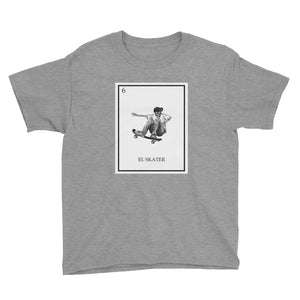 El Skater B&W Loteria boy's T-Shirt
